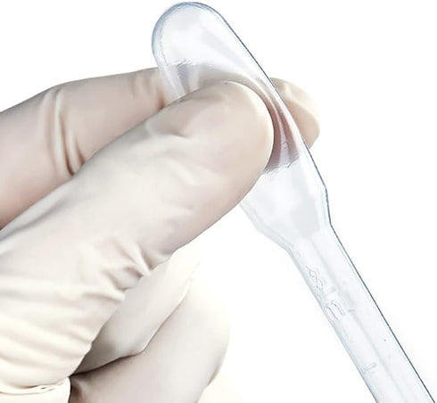 100 Pcs Plastic Transfer Pipettes Transparent Calibrated Droppers Measuring Graduated Pipettes Essential Oil Perfume Pipette Dropper for Science L...