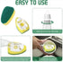Non-Scratch Heavy Duty Dish Wand Sponge for Kitchen Sink Cleaning Brush (1 Wand with 6 Sponge Heads)...