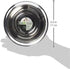 ICONIC PET 2 Pack of 2 Cup Stainless Steel Non Skid Pet Bowls for Dog or Cat with Raised Rim Dishwasher Safe Pet Food and Water Bowls - 16 Oz...