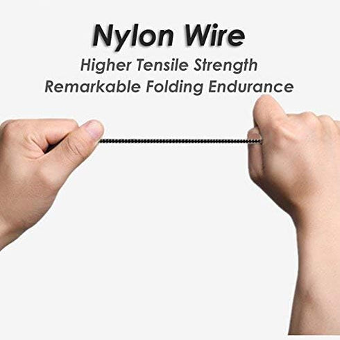 BTG Nylon Braided Remote Control Data Connected Cable Type-C USB for DJI Mavic Mini/Mini SE/Mavic Pro/Mavic Air/Mavic 2 Pro Zoom Drone USB Data Ca...