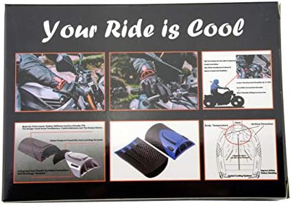 Goldfire 1 Pair Universal Motorcycle Cooling System Jacket Sleeve Vent Heat Dissipation for Summer Warm Weather...