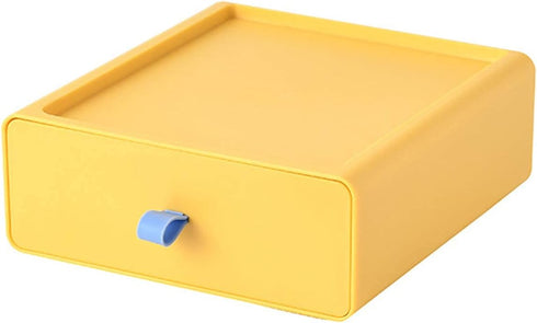 DUANQIAN Desktop Storage Box Organizer Drawer,Stackable Large Capacity Sundry Container,Jewelry Case Cosmetic Makeups Dressing Home Desktop Organi...