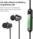 Bluetooth Neckband Headphones, Noise Cancelling Wireless Headset with Magnetic, Freely Foldable & Lightweight Build, IPX5 Waterproof Earphones for...