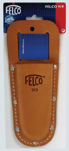 Felco Leather Holster (F 919) - Belt Mountable Tool Pouch for Pruning Shears or Construction / Utility Tools...