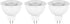 Ecosmart 35W Equivalent Bright White MR16 GU5.3 Dimmable LED Light Bulb (3-Pack)...