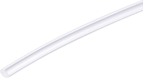 DMiotech 0.5mm ID 2mm OD 0.75mm Thick 3.3 Feet Clear Silicone Tube Industrial Silicone Tubing for Water Air Pump...