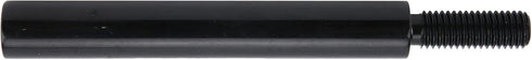 Qiilu Type R Short Shift knob Lever Extension Extender 5in Shift Knob Extension Manual Gear Shifter Extender Lever M10x1.5 Black Universal...