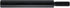 Qiilu Type R Short Shift knob Lever Extension Extender 5in Shift Knob Extension Manual Gear Shifter Extender Lever M10x1.5 Black Universal...