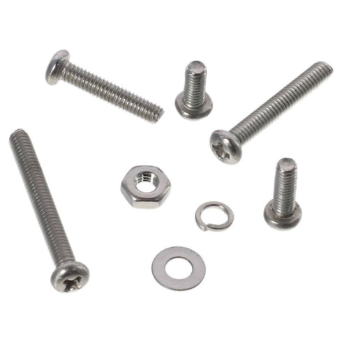 300 Pieces M2.5 Hex Socket Head Cap Metric Screws Bolts Washers Nuts,304 Stainless Steel Nuts and Bolts Assortment Kit for Home Fixation or Repair...