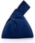 Cotton Canvas Plain Color Canvas Wrist Wristlet Handbag Sleeve Knot Pouch Portable Purse Tote Gift Bag...