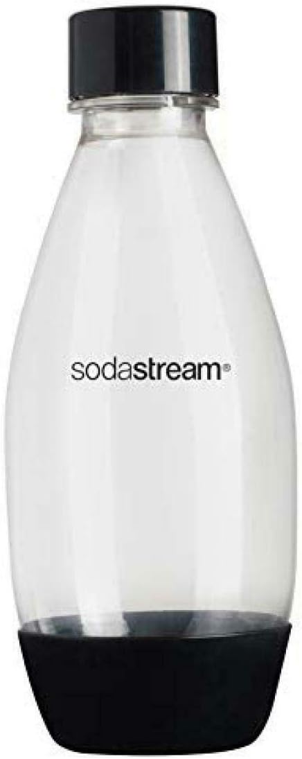 sodastream 0.5L Slim Black Carbonating Bottles (Pack of 2)...