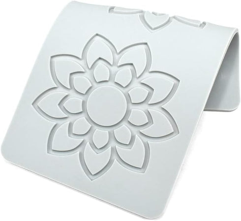 3D Hollow Leaf Fondant Lace Mold, Multi Leaves Flower Shapes Silicone Lace Mould for Cake Decorating Molds Fondant Impression Mat for Chocolate Su...