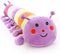 19.6" Caterpillar Stuffed Animal Small Pillow, Fun Plush Soft Long Pillow, Toy Doll Creative Birthday Gift Purple...