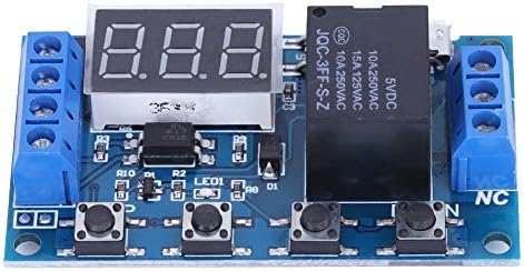 DC 6-30V Digital LED Relay Board Cycle Timing Circuit Switch Timer Delay Trigger Module Micro USB 5V......