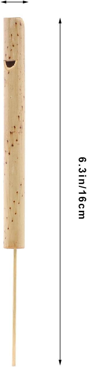 4Pcs Bamboo Slide Whistle Bird Whistle Kids Train Whistle Birdcall Flute Adults Playing Flute Birdcall Toys Musical Educational Toys Parent Child ...