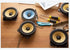 Fielect 4Pcs 4.5inch/115mm Foam Speaker Edge Surround Rings Replacement Kit for Speaker Repair or DIY Black...
