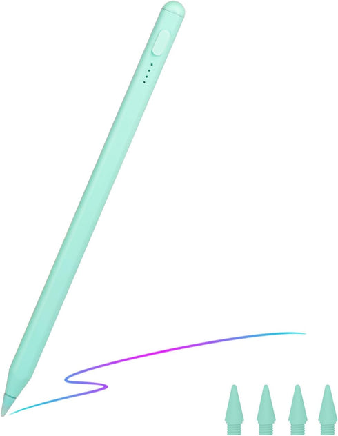Stylus Pen for iPad, with tilt-Pressure Sensitivity and Multi-Point Anti-False-Touch Function. 20-Minute Fast Charging for 2018-2023 iPad/Mini/Pro...