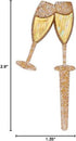 Champagne Toast Cupcake Picks - 24 pc...
