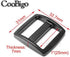 25pcs 1"(25mm) Webbing Colorful Plastic Slider Tri Glide Adjust Buckles for Dog Collar Harness Backpack Straps FLC080(Mix-s)...