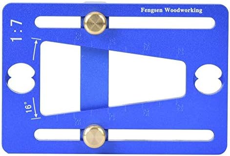 FTVOGUE Woodwork Dovetail Template Dovetail Marker Marking Tool Woodworking Scriber Gauge...