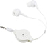 Hemobllo Retractable Earphones - 3 Pcs Wired in Ear Headphones 3.5mm Jack Stereo Wired Earbuds Retractable Wired Earphones for Phones Laptops......