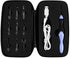 Lighted Crochet Hooks Set, Knitting Tools with 9 Replacement Heads (2.5-6.5mm) USB Charging (Handle + Black Bag)...