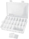 Clear Visible Plastic Storage Box- Rectangular Storage Box, Suitable For Beads, Screws Hardware Accessories Organizer Box Art DIY, Crafts, Jewelry...