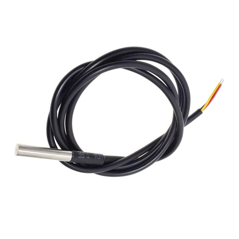 6pcs DS18B20 1 Meter/3.2Ft Temperature Sensor Stainless Steel Encapsulated Waterproof Digital Temperature Probe for Raspberry Pi and Arduino...