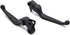 HTTMT MT241-027- Brake Clutch Hand Lever Compatible with Harley 1996-2003 XL/1996-2007 Dyna Touring/1996-2007 Softail Black...