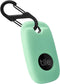 Geiomoo Silicone Case for Tile Pro 2022 Tracker, Soft Flexible Scratch Resistant Cover with Carabiner (Mint)...