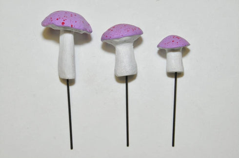 G & F Products 10025PU Garden Miniature, 0.5-1.25" High, Purple …...