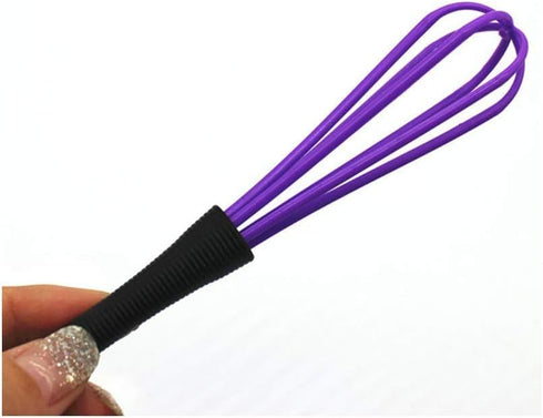 1Pc Random 6 Colors Plastic Hairdressing Dye Cream Whisk Hair Color Mixer Hair Care Styling Tools Mixer Tool Hair Color Mixing Bowls...