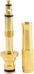 Heavy-Duty Brass Adjustable Twist Hose Nozzle,High Pressure Hose Nozzle,Brass Water Hose Nozzles for Garden Hoses,Sprinkler Car Washing Garden Too...