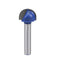 uxcell Router Bit 1/4" Shank 5/8" Cutting Dia. Core Box 2 Flutes Carbide for Woodworking Carpentry Milling Cutter Tool...