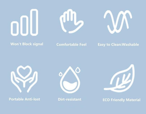 FancyCase Waterproof Silicone Airtag Holder with Keychain Waterproof Airtag Case with Keychain for Loss Prevention/Tracking (Clear Purple/Blue)...