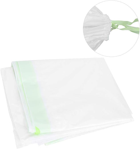 Plastic Cat Litter Filter Bag, Cat Litter Filter Bag Hiding Drawstring Designed Pet Cat Supplies One Bag Seven Pouchs with 420D PU Oxford Cloth fo...