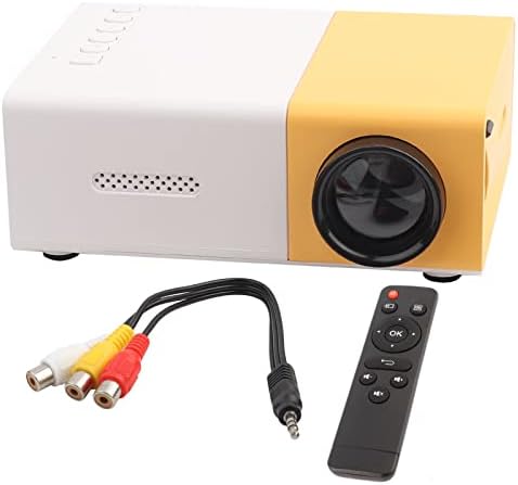 Mini Projector,1080P HD Portable Mini Private Home Theater Projector,Outdoor&Indoor LED Movie Projector,Suitable for Party Traveling Camping...