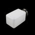 Antrader 2 Pack Push Down Dispenser Bottles,200ml(6.7oz) Push Down Liquid Dispenser Pump Bottle,White...