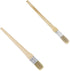2PCS Round Paint Brush Wooden Handle Different Size 20mm 25mm Acrylic Watercolor Oil Painting Beginner Tool Furniture Waxing Brush...