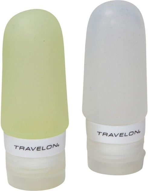Travelon Set Of 2 Smart Tubes, 2 Ounce, Green/Clear, One Size...