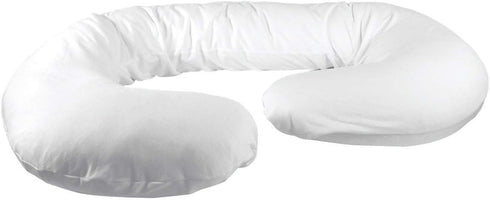 Betty Dain Stretch Jersey Pregnancy/Maternity Pillowcase C-Shape Compatible, 100% Cotton Stretch Jersey, Stretch Fabric, Machine Washable, 60" x 2...