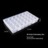 Diamond Painting Storage Containers, 2pcs 28 Grids Clear Diamond Painting Accessories and Tools Boxes Bead Organizers Diamond Art Embroidery Stora...