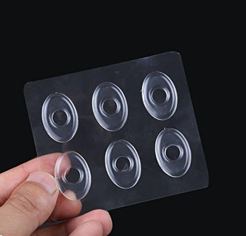 5Sheets(30pcs) Bunion Protector Pads Silicone Gel Corn Pain Relief Rings Gel Cushion Pad Caps Remover Shoes Stick...