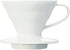 Hario V60 Ceramic Coffee Dripper Pour Over Cone Coffee Maker Size 01, White...