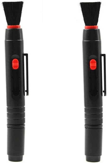 Retractable Lens Pen Brush Dust Cleaner for DSLR Cameras and Sensitive Electronics,Optics Cleaning Tool 2Pack...
