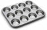Fox Run Muffin and Cupcake Pan, 12 Standard Cup, Stainless Steel...