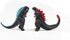 HANBO The King of Monster toys Movable Joint Action Figures, Mini Dinosaur Playsets Kids Birthday Gifts Cake Toppers Pack (mini 10 gold)...