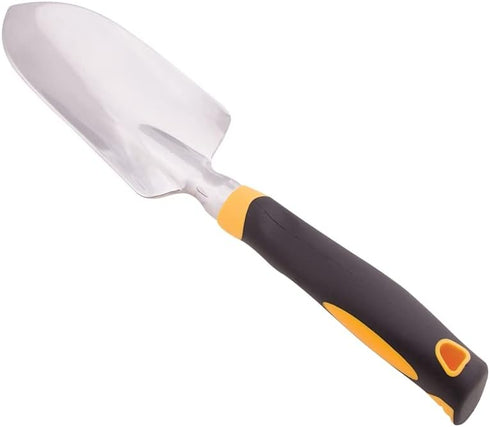 Edward Tools Garden Trowel Hand Shovel - Heavy Duty Rustproof Aluminum Bend-Proof Garden Hand Tool - Ergonomic Soft Grip Rubber...