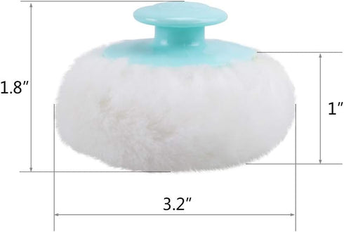 HSOMiD Powder Puff Replacement,Pack of 5 Body Powder Puff...
