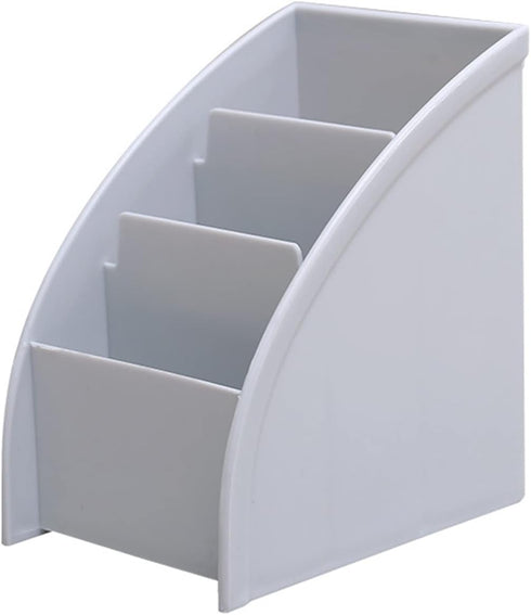 Desk Organizer Trapezoid Remote Control Holder Creative Tabletop Organizer for Study Office Living Room Dresser...